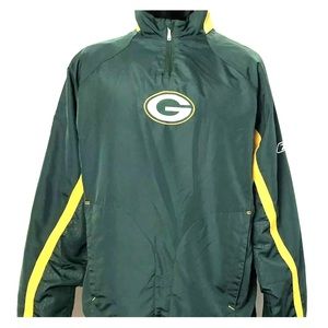 Reebok Green Bay Packers jacket size small